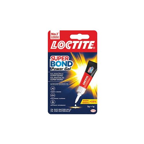  Ljepilo Super Bond LOCTITE 4 gr HENKEL Cijene
