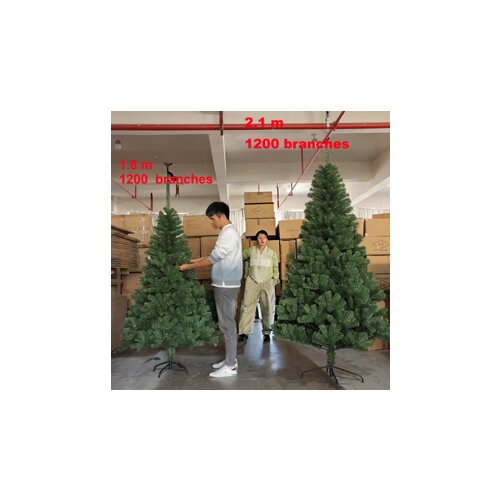  Novogodi&scaron;nja jelka Nordora Gusta zelena &ndash; 210 cm, 1.200 grančica Cene