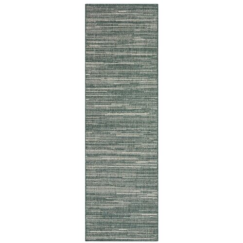 Elle Decoration Zelen zunanji tekač 250x80 cm Gemini - Elle Decoration Slike