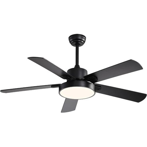  Plafonski luster ventilator na daljinski crni ( 1462 ) Cene