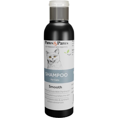 PAWS&PAWS smooth šampon za mačke 250ml Slike