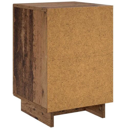  Noćni ormar Staro drvo 33 5 x 34 5 x 50 cm Konstruirano drvo - Staro drvo 1 Slike