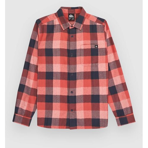 Quiksilver Motherfly Plaid Kids Srajca mineral red motherfly che Cene