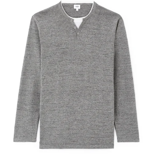 Celio Henley Gelano Sweater - Men's