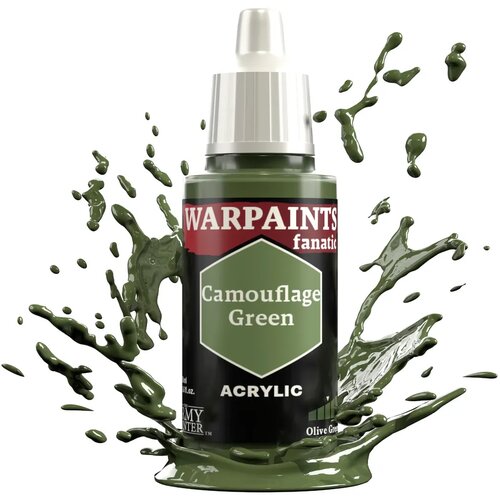 The Army Painter Warpaints Fanatic: Olive Greens - Camouflage Green Cene