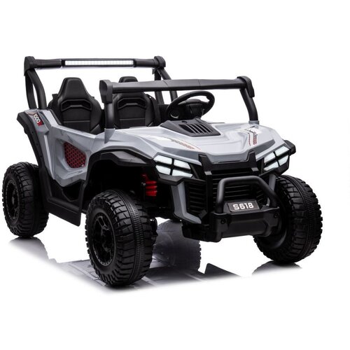 Buggy na akumulator S618 4x4 - dvosjed - sivi Slike