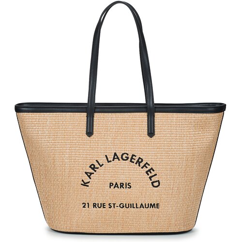 Karl Lagerfeld K/RSG RAFFIA TOTE Bež Slike