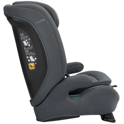 Kikka Boo auto sedi&amp;scaron;te i-Flow Grey, 76-150 cm Slike