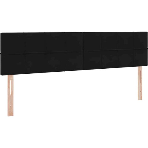  Krevet s od storage s madracem s uzglavljem Crna 100 x 200 cm - Crna 200 x 200 cm Blok sa kvadratićima Slike
