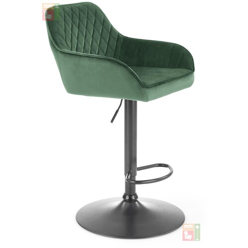 Halmar Barski stol H103 - temno zelen Cene