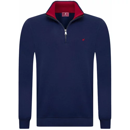 Williot Sweater majica mornarsko plava / crvena