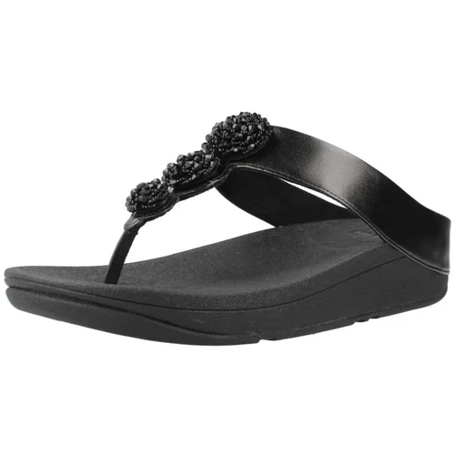 Fitflop FINO BEADIE BUTTON Crna