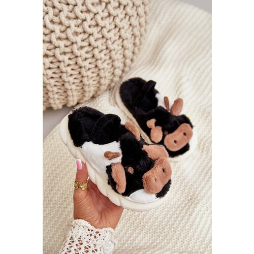  FK1 Children&amp;#039;s Warm Slippers With Fur Pink Rubee Slike