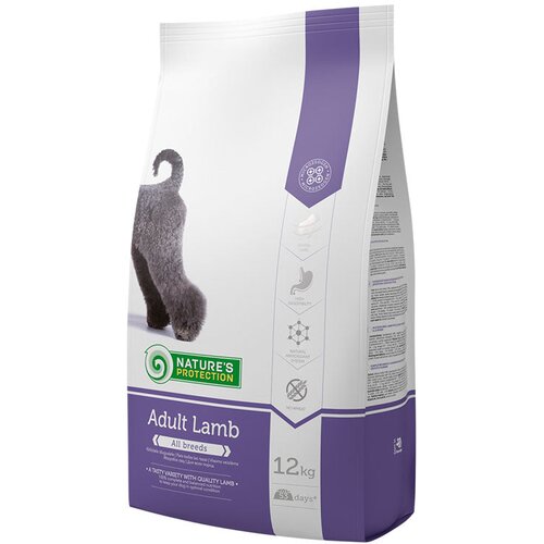 Nature&amp;#039;s Protection Hrana za pse Adult Lamb, 12kg Slike