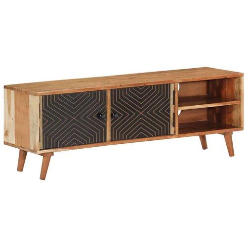vidaXL TV ormarić 112x30x40 cm od masivnog bagremovog drva Cijene