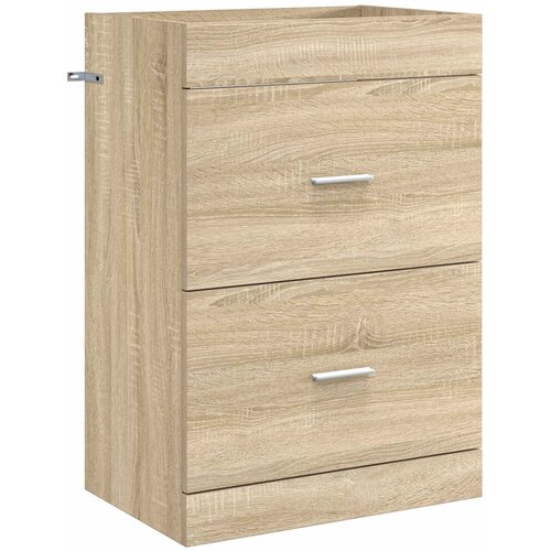 vidaXL Kopalni&scaron;ki kabinet pod umivalnikom Sonoma hrast, (5000245707) Cene
