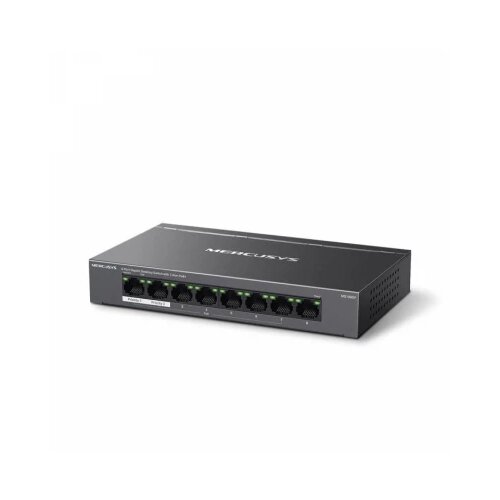 Lan Switch Mercusys MS108GP v1.0, 8port 10/100/1000Mbps Desktop Switch with 7-port PoE+ (72666) Cene