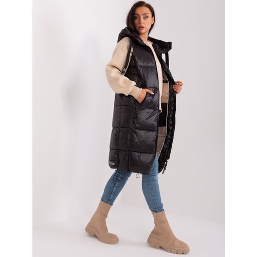 Fashion Hunters Women&amp;#039;s black insulated vest SUBLEVEL Slike