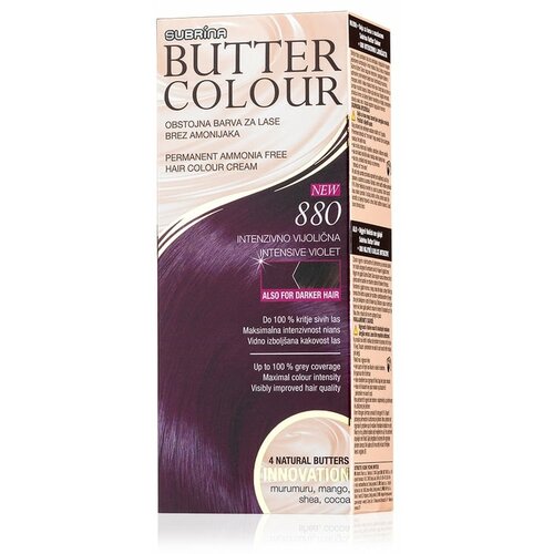 Subrina butter colour 880 intezivno ljubičasta farba za kosu Cene