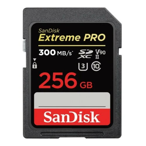 San Disk SDXC 256GB Extreme PRO UHS-II Slike