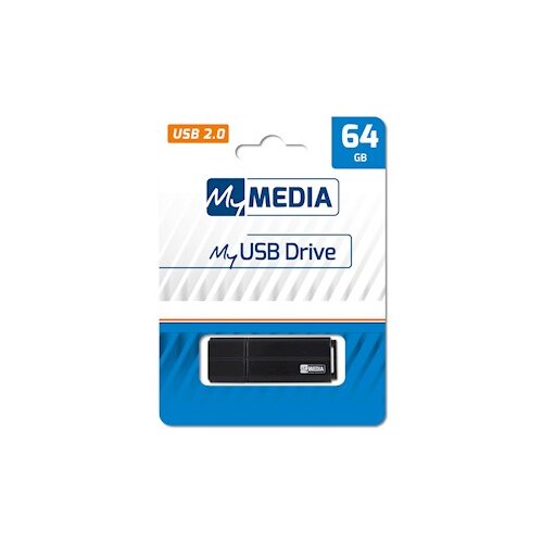 Mymedia USB FLASH MEMORIJE 64GB DRIVE 2.0 BLACK Cene