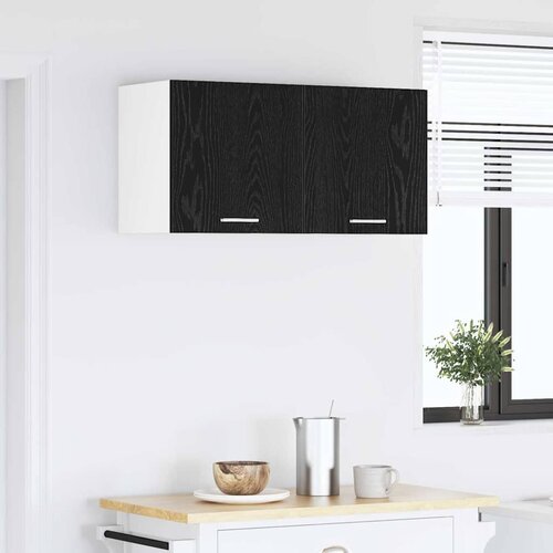  ormarić Crni hrast 80 x 31 x 40 cm Konstruirano drvo Slike