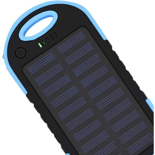 INF Power bank 5000 mAh - vodoodporen - moder, (21262024) Slike