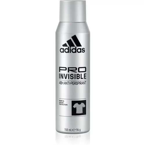Adidas Pro Invisible antiperpirant protiv bijelih mrlja za muškarce 150 ml