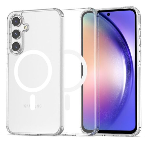 TECH-PROTECT FLEXAIR HYBRID MAGSAFE maska za GALAXY A55 5G CLEAR Slike