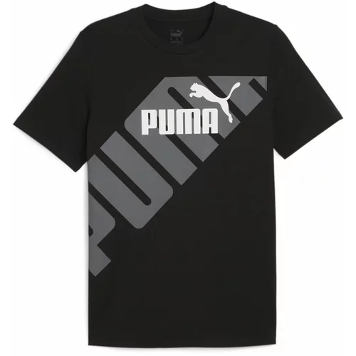 Puma Power Graphic Majica Črna