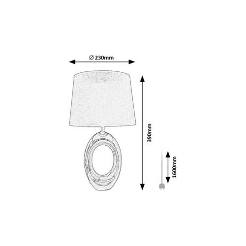 Rabalux Dalora 74063 Stona lampa Slike
