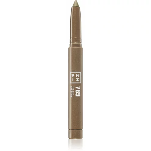 3INA The 24H Eye Stick dolgoobstojna senčila za oči v svinčniku odtenek 769 - Olive green 1,4 g
