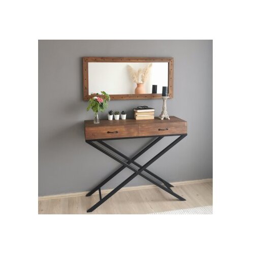 Hanah home ogledalo Z11050CV, 110x50cm, smeđe Cene