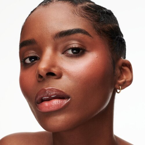 MAC Cosmetics Glow Play Blush highlighter i rumenilo u jednom nijansa That&amp;acute;s Peachy 7,3 g Slike