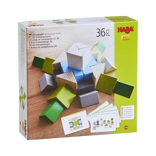 Haba Mozaik – ustvarjalni graditelj 3D – 36 kosov