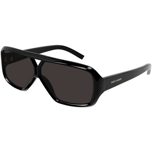 Saint Laurent SL569Y 001 ONE SIZE (63) Črna/Siva Slike