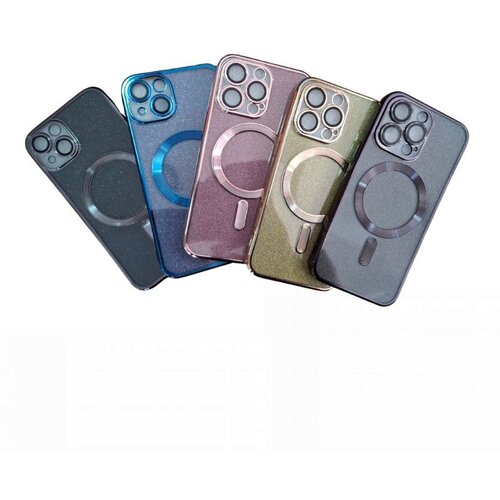Magsafe glitter maskica iPhone 14 Pro Max Blue Cene