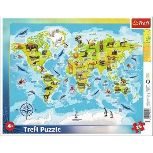 Trefl 31340 puzzle Slagalica 25 kom Životinje Cijene
