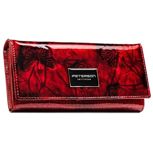 Peterson Denarnice PTNPH241DBF92375 Rdeča Slike