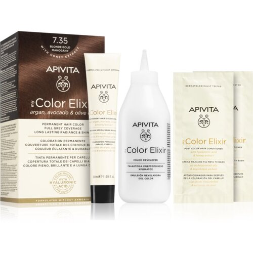 Apivita My Color Elixir boja za kosu bez amonijaka nijansa 7.35 Blonde Gold Mahogany 1 cps Cijene
