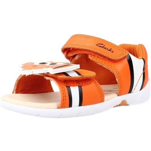 Clarks Sandali &amp;amp; Odprti čevlji ZORA NEM0 T Oranžna Slike
