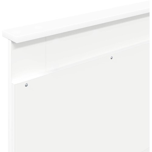  Uzglavlje s uzglavljem Bijelo 80 cm Konstruirano drvo Slike
