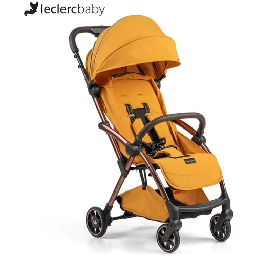 Leclerc Baby otroški voziček influencer air golden mustard