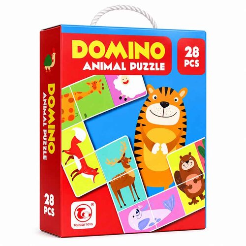 Domino sa životinjama Animals &ndash; Edukativna igra 28 dijelova Cijene