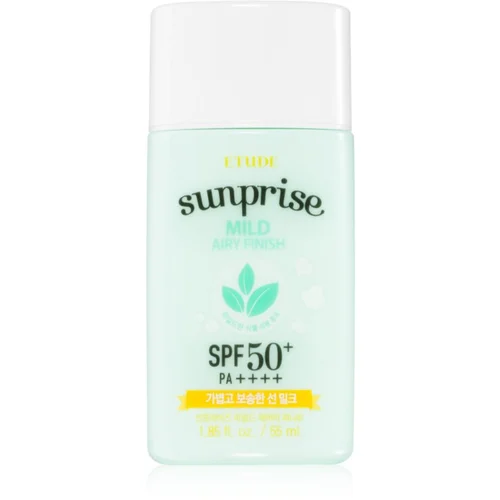 ETUDE Sunprise Mild Airy Finish mineralni zaštitni fluid za lice SPF 50+ 55 ml