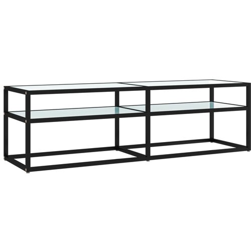 VidaXL TV omarica beli marmor 140x40x40,5 cm kaljeno steklo, (20913029) Slike