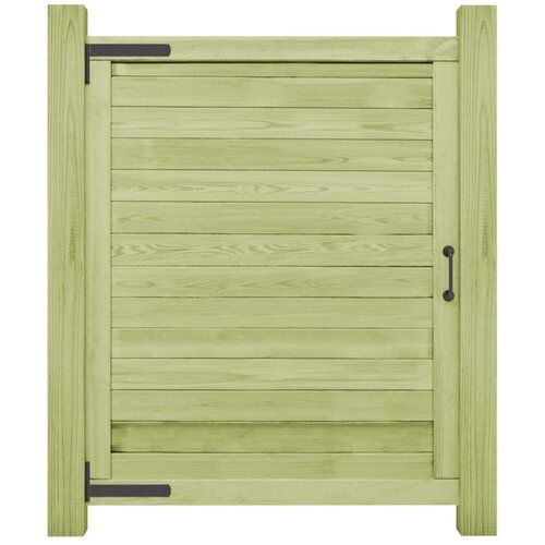 vidaXL Vrtna vrata impregnirana borovina 125x100 cm Cene