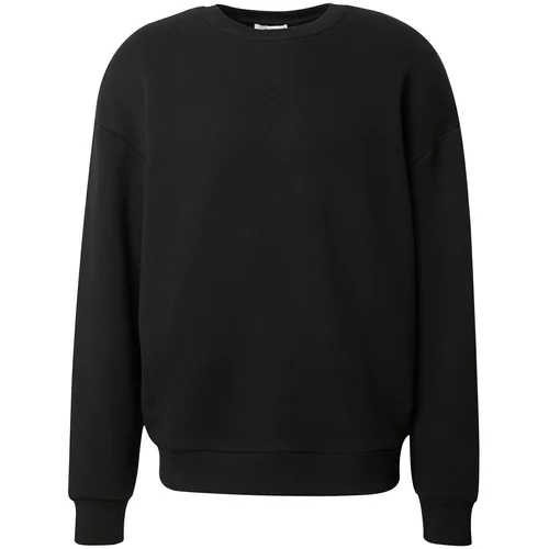 DAN FOX APPAREL Sweater majica 'Essential Maik' crna