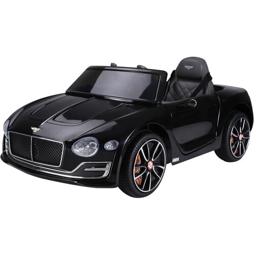 HOMCOM Otroški električni avtomobil Bentley z dvema vratoma na ročni pogon in daljinskim upravljalnikom, žarometi in zvoki, 108x60x43cm, črn, (20744870) Cene