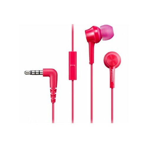 Panasonic slušalice sa mikrofonom RP-TCM115E-P pink Slike